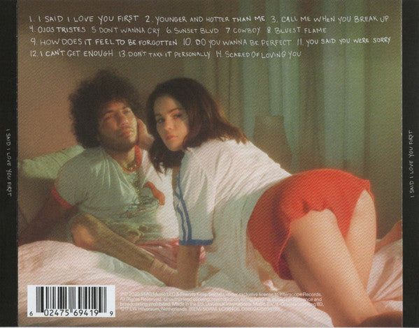 Selena Gomez And Benny Blanco (3) : I Said I Love You First (CD, Album)