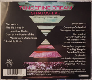 Tangerine Dream : Stratosfear (CD, Album, RE, RM, RP)
