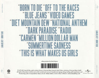 Lana Del Rey : Born To Die (CD, Album)
