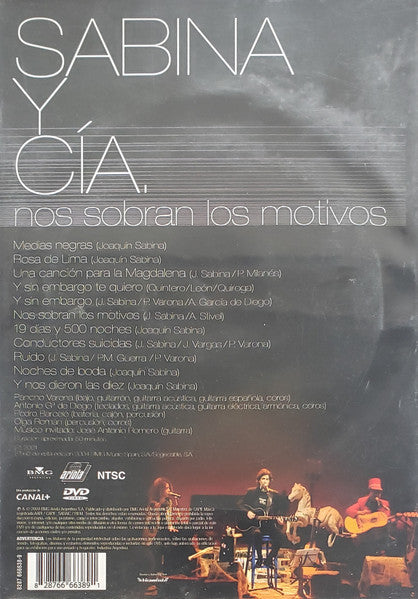 Joaquín Sabina : Nos Sobran Los Motivos (DVD-V, RE, NTSC)