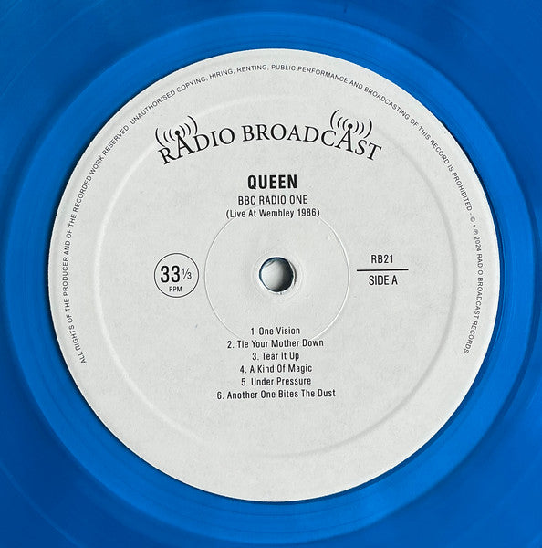 Queen : BBC Radio One - Live At Wembley 1986 (2xLP, Unofficial, Tra)
