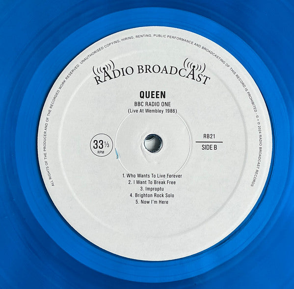 Queen : BBC Radio One - Live At Wembley 1986 (2xLP, Unofficial, Tra)