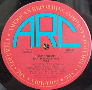 Earth, Wind & Fire : The Best Of Earth Wind & Fire Vol. I (LP, Comp, RE, Van)