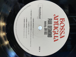 Paul Desmond Featuring  Jim Hall : Bossa Antigua (LP)
