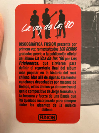 Los Prisioneros : La Voz De Los '80 (Los Demos) (LP, Album)