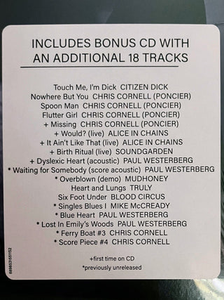 Various : Singles (Original Motion Picture Soundtrack) (2xLP, Comp, RE, RP, Uni + CD, Comp, Dlx, RE)