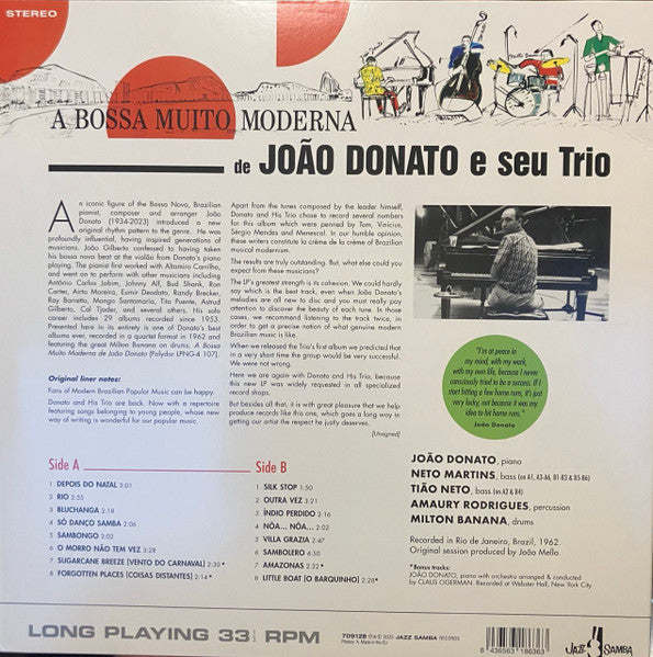 João Donato & Seu Trio : A Bossa Muito Moderna de João Donato E Seu Trio (LP, Album)