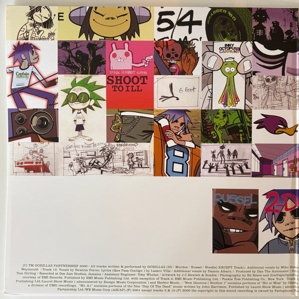 Gorillaz : Gorillaz (2xLP, Album, RP, Gat)