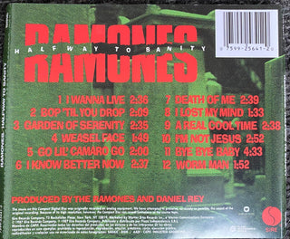 Ramones : Halfway To Sanity (CD, Album, RE)