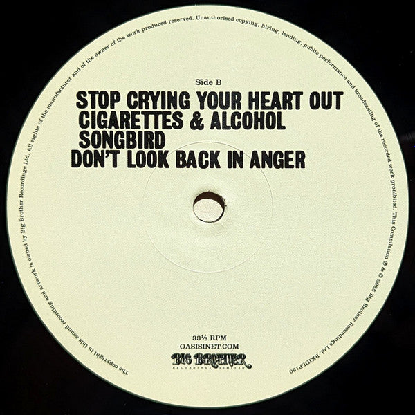 Oasis (2) : Time Flies... 1994-2009 (4xLP, RM + Box, Album, Comp, RE)