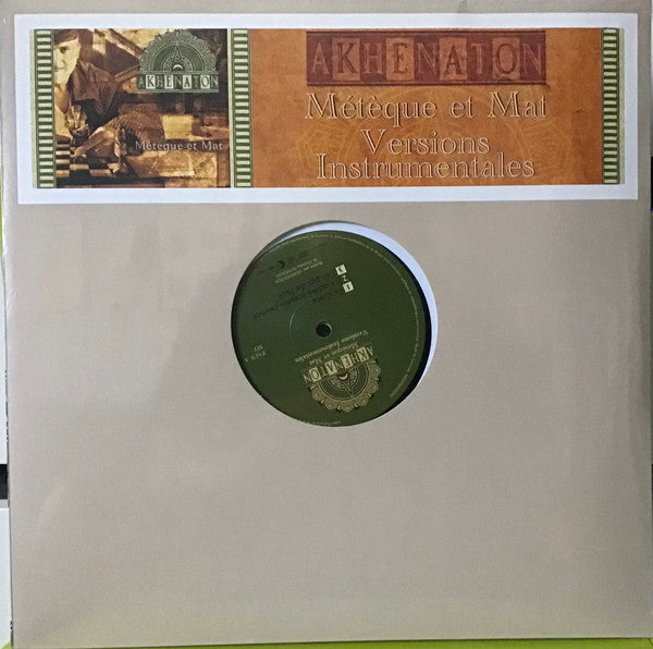 Akhenaton : Métèque Et Mat (Instrumental) (3xLP, Album)