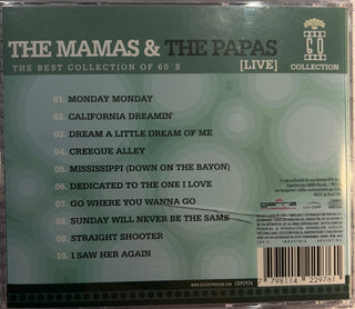 The Mamas & The Papas : The Mamas & The Papas [Live] (CD)