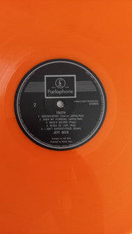 Jeff Beck : Truth (LP, Album, Ltd, RE, RM, Ora)