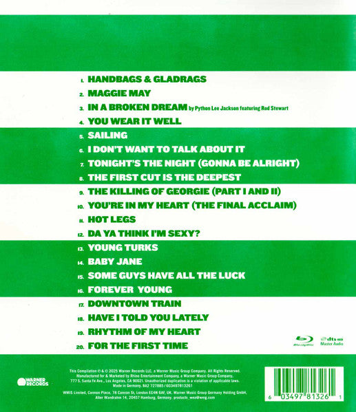 Rod Stewart : Ultimate Hits (Blu-ray, Blu-ray-A, Comp, Ltd)