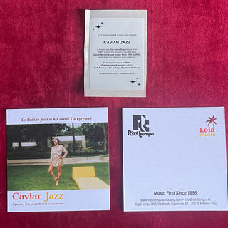 Da Funkie Junkie & Cosmic Girl (4) : Caviar Jazz - A Journey Into Jazz Inflected House Music (2x12", Comp, Dlx, Gat)