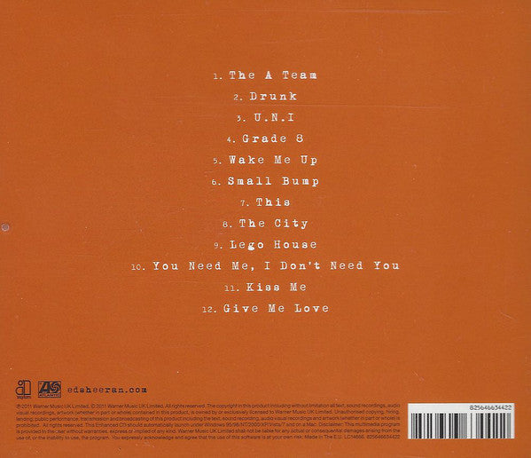 Ed Sheeran : + (CD, Album, Enh)