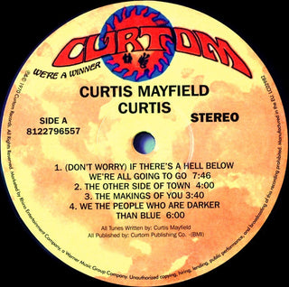 Curtis Mayfield : Curtis (LP, Album, RE, 180)