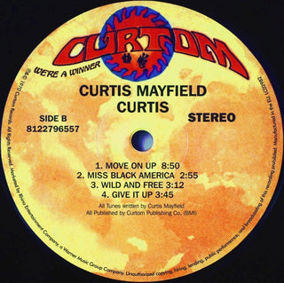 Curtis Mayfield : Curtis (LP, Album, RE, 180)