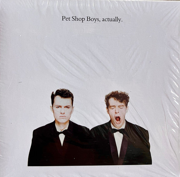 Pet Shop Boys : Actually  (CD, Album, RE, RM, Dig)