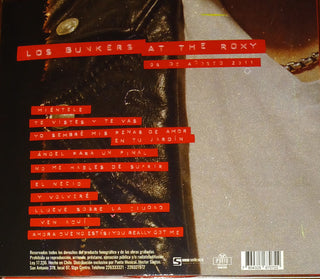 Los Bunkers : At The Roxy (Gran Reserva Vol. 1) (CD)
