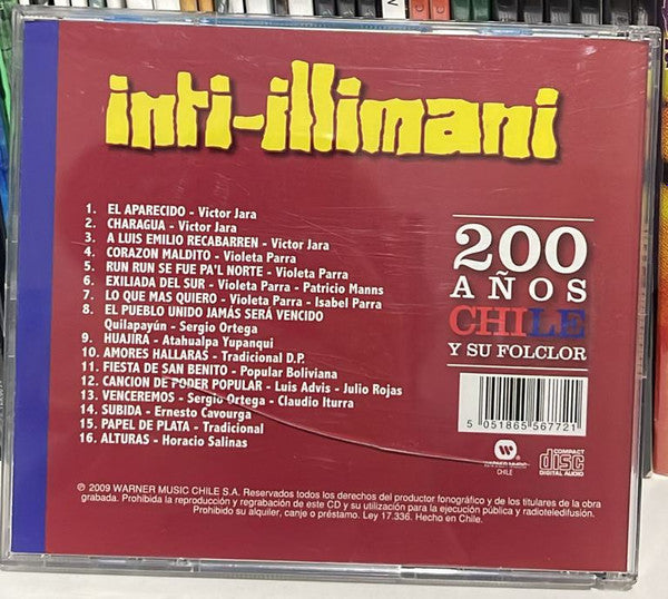 Inti Illimani : Inti Illimani (CD, Album)