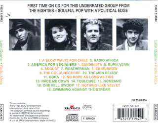 Latin Quarter : Radio Africa (CD, Comp)