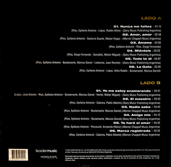 Antonio Ríos : Grandes Exitos (LP, Album, Comp, Ltd, 180)