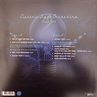 Electric Light Orchestra : Live 1972 (LP, Unofficial)