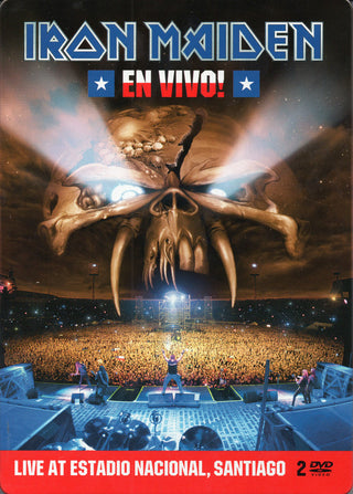 Iron Maiden : En Vivo! (Live At Estadio Nacional, Santiago) (2xDVD-V, Dlx, Ltd, Multichannel, PAL, Ste)