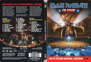 Iron Maiden : En Vivo! (Live At Estadio Nacional, Santiago) (2xDVD-V, Dlx, Ltd, Multichannel, PAL, Ste)