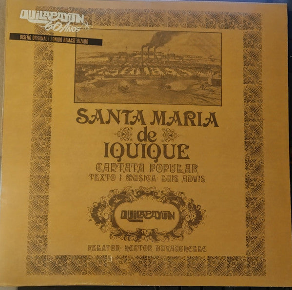 Quilapayún : Santa Maria De Iquique - Cantata Popular (LP, Album, Mono, Gat)