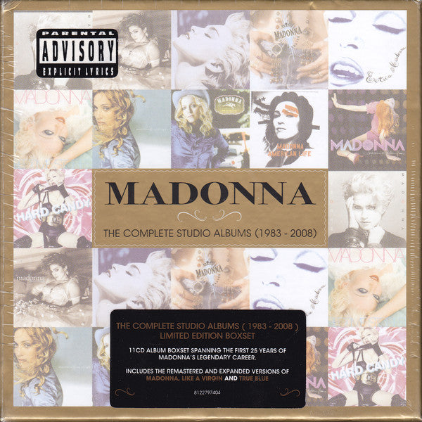 Madonna : The Complete Studio Albums (1983 - 2008) (3xCD, Album, RE, RM + 8xCD, Album, RE + Box, Comp,)