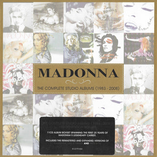 Madonna : The Complete Studio Albums (1983 - 2008) (3xCD, Album, RE, RM + 8xCD, Album, RE + Box, Comp,)