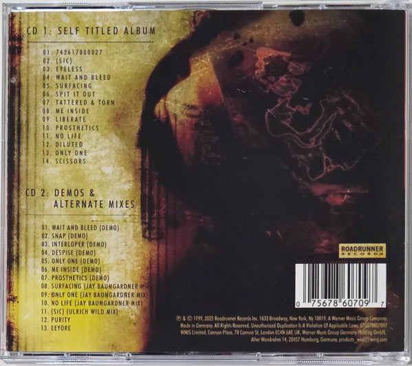 Slipknot : Slipknot (CD, Album, RE + CD, Comp + 25t)