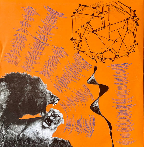 Soda Stereo : Canción Animal  (LP, RE, 140)