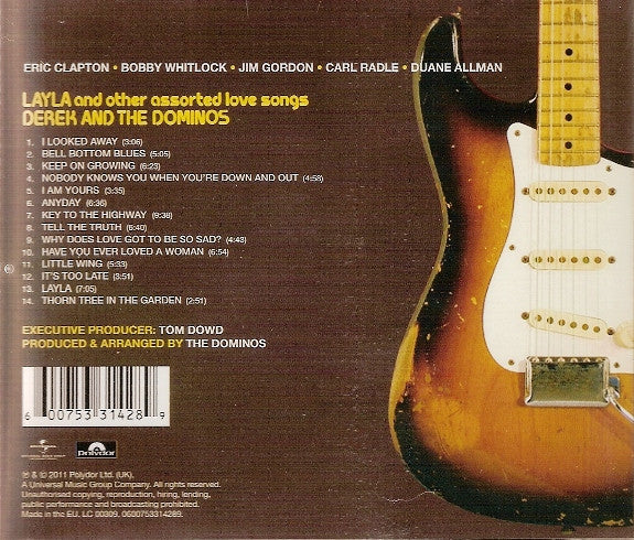 Derek And The Dominos* : Layla And Other Assorted Love Songs (CD, Album, RE, RM)