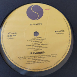 Ramones : It's Alive (2xLP, Album, RE, Gat)