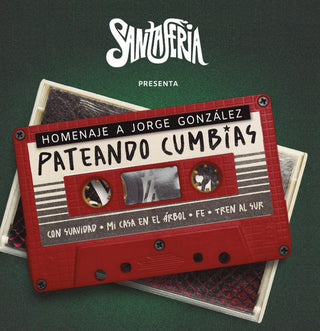 Santa Feria : Pateando Cumbias. Homenaje A Jorge Gonzalez (LP, Ltd)