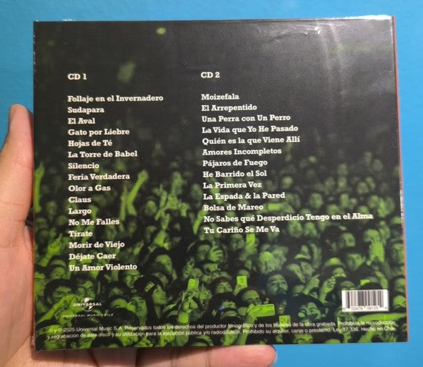 Los Tres (2) : Revuelta En Vivo (2xCD, Album, Liv)