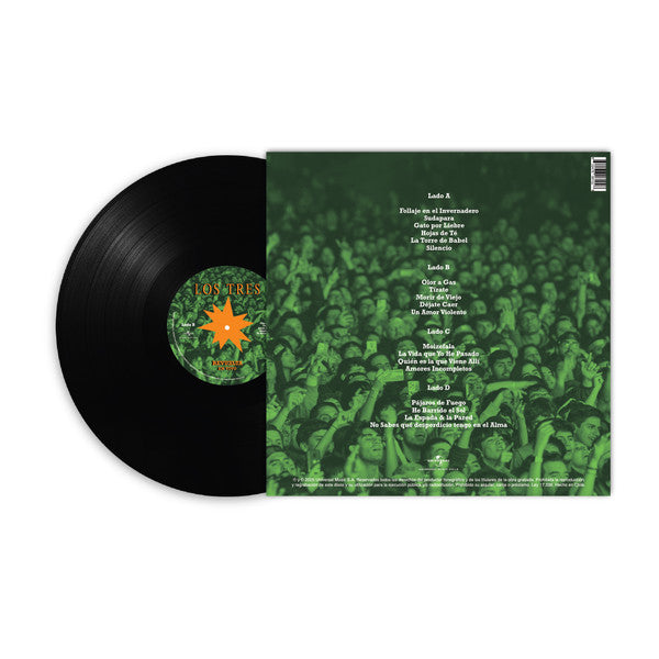 Los Tres (2) : Revuelta En Vivo (2xLP, Album, Liv)