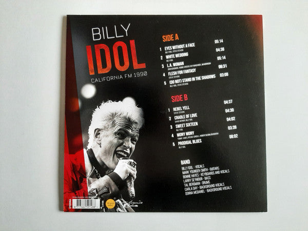 Billy Idol : California FM 1990 (LP, Album, 180)