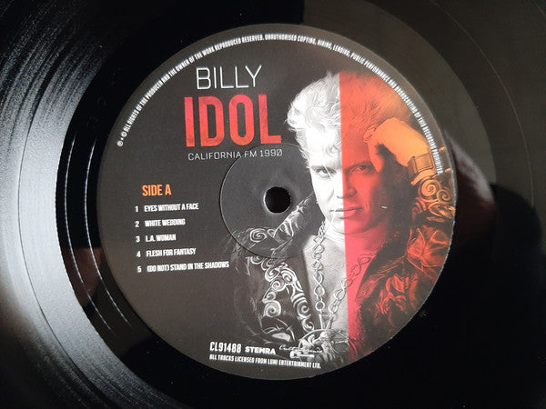 Billy Idol : California FM 1990 (LP, Album, 180)