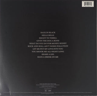 AC/DC : Back In Black (LP, Album, RE, RM)