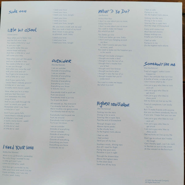 Ramones : Subterranean Jungle (LP, Album, RE)