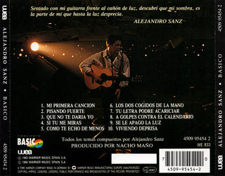 Alejandro Sanz : Básico (CD, Album)