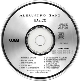Alejandro Sanz : Básico (CD, Album)