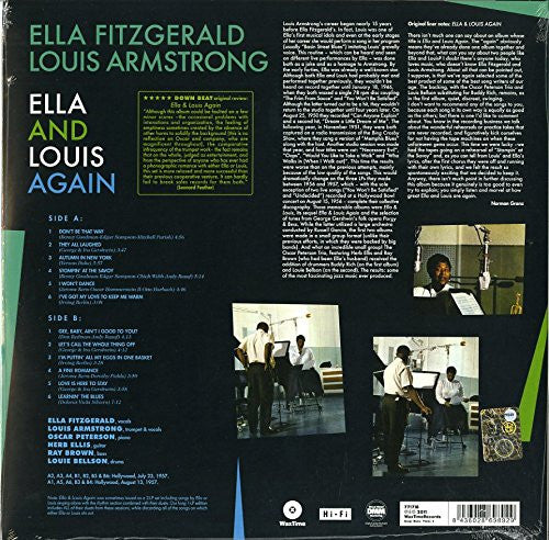 Ella* And Louis* : Ella And Louis Again (LP, Album, Mono, Dlx, Ltd, RE, RM, 180)