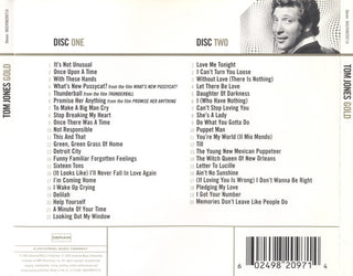 Tom Jones : Gold (2xCD, Comp, RM)