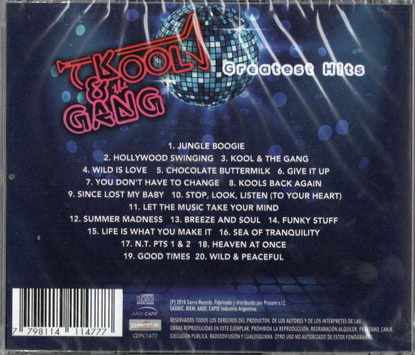 Kool & The Gang : GREATEST HITS (CD)