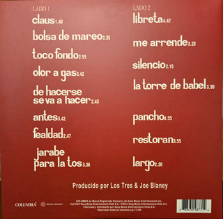 Los Tres (2) : Fome (LP, Album, Ltd, RE, Gat)
